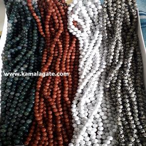 8 mm naturel aigue-marine Agate cristal perle brin pierre précieuse en vrac pierre sculptée pierre semi-précieuse artisanat pour la guérison vente - Product Image 3