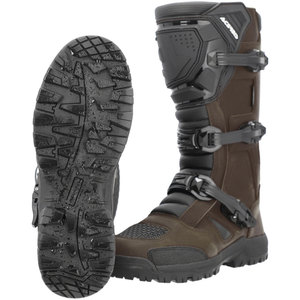 Botas de Motocross de Invierno Acerbis Galibier, Impermeables, de Cuero Genuino, con Cierre de Cremallera, Venta de Fábrica - Product Image 2