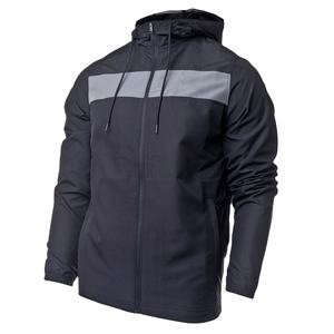 Veste coupe-vent personnalisée à manches longues avec fermeture éclair et impression de logo, veste d'extérieur réfléchissante, veste personnalisée 2026 - Product Image 2