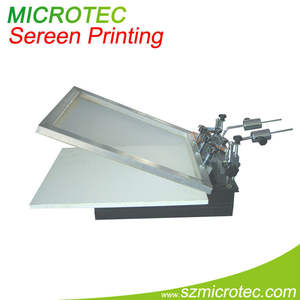 Machine d'impression sérigraphique manuelle monochrome pour bouteilles en verre, gobelets, tubes - Product Image 2
