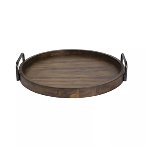 Large Anti Slip Food <b>Decorative</b> <b>Tray</b> Best Quality Wooden Display <b>Tray</b> New Style Glossy Shape Size Homemade Product <b>Tray</b>/Holder - Product Image 3