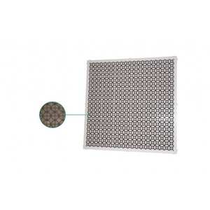 Grille d'admission d'air en plastique ABS blanc Tecnosystemi avec filtre amovible pour faux plafonds - Product Image 1