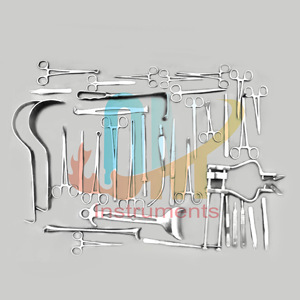 Ensemble d'instruments de laparotomie de base de haute qualité 108 pièces outils chirurgicaux manuels en acier inoxydable de qualité médicale pour la chirurgie générale - Product Image 3