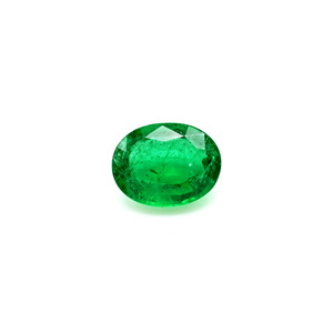 Esmeralda Zambiana Natural de 3.22 Quilates, Gema Suelta de Corte Ovalado 11.5x9mm, Certificada por IGI, Ideal para Joyería Personalizada, Anillos, Colgantes, Venta al Por Mayor - Product Image 1