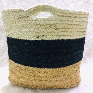 Sacs à main en jute indienne Sacs à main en jute tressée de haute qualité pour vêtements Shopping Sacs naturels Sacs bohèmes Vente en gros Prix d'usine - Product Image 5