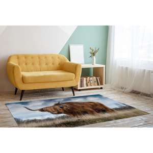 Tapis imprimé : Personnalisé, Mariage, Extérieur, Personnalisé, Bison, Animal, Salon, Cave d'homme, Tapis en velours de luxe - Product Image 5
