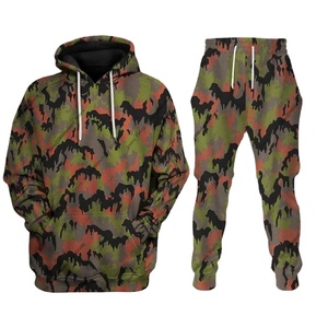 Sudaderas con capucha de camuflaje para hombre, chándal/pantalones con estampado de animales 3D de caza de plantas, jersey de manga larga de gran tamaño, superventas, Otoño Invierno - Product Image 2