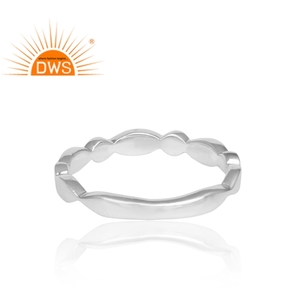 Dernière conception bague empilable en argent sterling fin bijoux personnalisés pour les femmes cadeau pour elle - Product Image 4