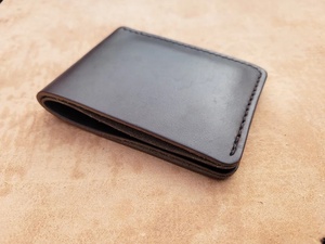 Genuine Leather RFID Open Luxury Casual Mini Folding Men's Slim <b>Wallet</b> <b>Card</b> <b>Holder</b> LWM-0231 - Product Image 5