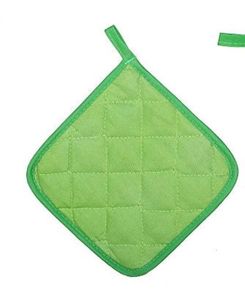 Ensemble de maniques écologiques en gros 100% coton imprimé numérique personnalisé motifs élégants lin résistant à la chaleur recyclé - Product Image 6