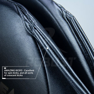 High Quality <b>Leather</b> Boxing Paddles Mitts <b>Punch</b> Pads Custom Logo Printed Pattern Kickboxing Sparring MMA Taekwondo Equipment - Product Image 2