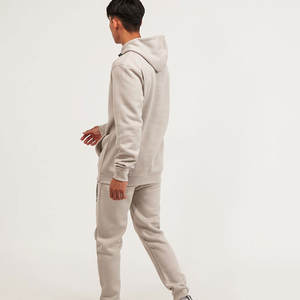 Custom Luxury Printed Vintage Tracksuits Lightweight Cotton <b>Hoodie</b> Straight Wide Leg Sweatpants 400gsm French Terry Sweat Suit - Product Image 6