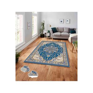 พรมปูพื้นกันลื่นลายวินเทจ3D ล็อคแบบพีพีพีหนา3มม. ทนทานต่อการสึกหรอแบบทันสมัยสำหรับ288NGR2453ห้างพิมพ์ดิจิตอล - Product Image 1