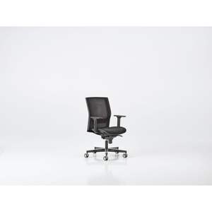 Chaise semi-directive Nimbus pour les professionnels du télétravail, design moderne, revêtement en tissu luxueux, hauteur réglable, métal - Product Image 6