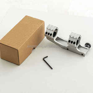 Accessoires de montage pour lunette optique à tube unique 25,4 mm/30 mm, montage plan en alliage d'aluminium, vis de montage 1/4-20, antichoc - Product Image 4