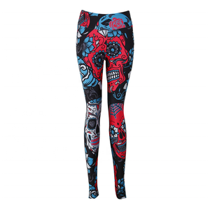 Leggings de Yoga de Alta Calidad para Mujer, Tallas Grandes, Cintura Alta, Logotipo Personalizado Impreso, Ropa Deportiva de Spandex, Artículo Personalizado - Product Image 2