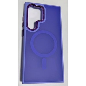 เคสใส Samsung Galaxy S26 Ultra พร้อมวงแหวนแม่เหล็ก สีม่วง - Product Image 1