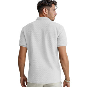 Camiseta de Golf de Manga Corta de Alta Calidad con Logotipo Personalizado, Estilo Formal de Lujo para Trabajo y Negocios, Secado Rápido con MOQ Bajo - Product Image 6