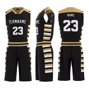 Maillots de basket-ball personnalisés hommes n ° 6 23 votre nom préféré numéro motif Logo brodé saut tir formation rétro hauts - Product Image 6