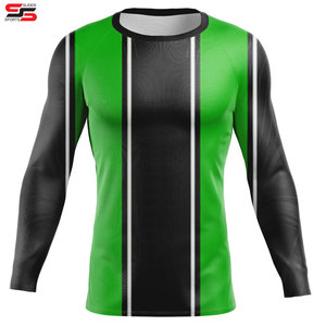 Protector de sarpullido para hombre ligero al por mayor a la venta, protector de sarpullido transpirable hecho en poliéster para hombre - Product Image 4