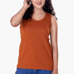 Débardeur en polyester spandex personnalisé pour femmes avec service OEM débardeur à la mode à la dernière mode, fabriqué en usine, nouveau débardeur pour femmes - Product Image 1