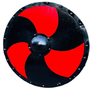 Escudo de los vikingos redondos o escudo Medieval, armadura vikinga, Arma de batalla, escudo para recreación vikinga - Product Image 1