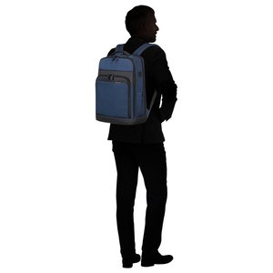 Sac à dos pour ordinateur portable MYSIGHT bleu 15,6 pouces - Sac de voyage promotionnel - Product Image 5