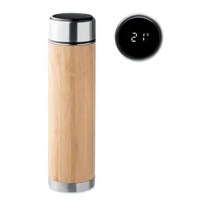 Thermos Panay 480ml en bambou, vaisselle intelligente, durable et écologique, merchandising - Product Image 6