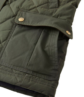 Doudoune en coton ciré de classe supérieure matelassée hydrofuge chasse en plein air manteau chaud luxe hiver bouffant veste coupe-vent
