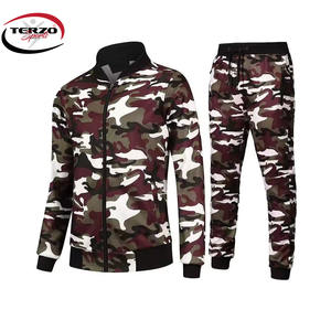 Los últimos chándales con estampado personalizado para hombre, ropa deportiva de lana con cremallera completa, chándales para hombre a precio al por mayor, chándales para hombre - Product Image 2