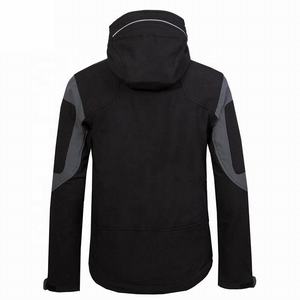 Chaquetas de Invierno de Tejido Softshell para Hombre, Ligeras, con Estampado a Cuadros, Comodidad y Protección para Escalada, Montañismo y Actividades Diarias - Product Image 4