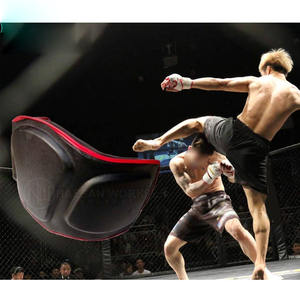 Protector Abdominal Deportivo de Cuero, Protector Abdominal a Prueba de Golpes, Entrenamiento de Artes Marciales, Equipo de Protección Transpirable, Boxeo de Alta Calidad - Product Image 2