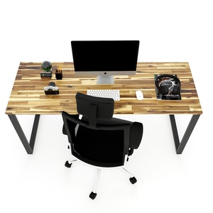 HBWD035 160x60cm Acacia Wood Desk School Furniture Handmade Wooden Desk - Product Image 3