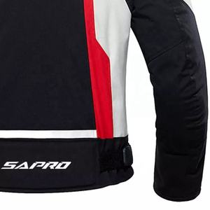 Chaqueta Corta de Motocicleta para Hombre, Cortavientos y Transpirable, para Invierno, con Tiras Reflectantes y Protección Blindada, para Motociclismo Urbano y de Turismo - Product Image 5