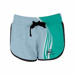 Camiseta interior Vintage de cintura media para hombre, ropa de calle con cordón, pantalones cortos de algodón 100% blanqueados lavados con ácido, servicio OEM informal ecológico - Product Image 1