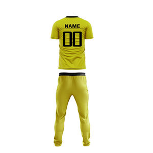 Vente en gros OEM ODM Ensemble d'uniformes de cricket personnalisés Maillot et pantalon en polyester à séchage rapide respirant avec impression de logo personnalisé - Product Image 4