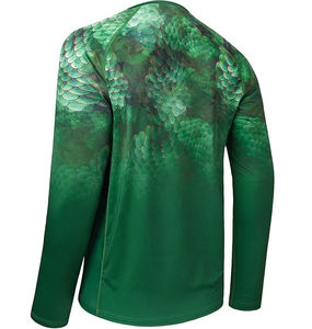 เสื้อตกปลาแขนยาวมีฮู้ดสำหรับผู้ชายเสื้อสวมหัวมีฮู้ดสำหรับป้องกันในการแข่งขันออกแบบได้ตามต้องการ - Product Image 2