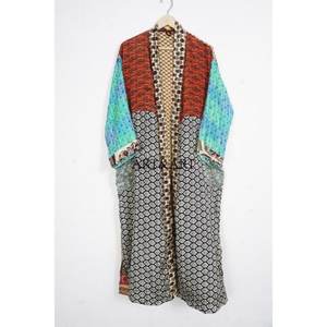 Robe élégante de style occidental en soie, col en V, fermeture à cordon, ceinture à la taille, longueur longue, décontractée, semi-formelle, occasions spéciales - Product Image 4