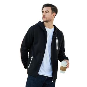 Sudadera con capucha de lana para hombre Sudaderas con capucha de entrenamiento atlético de manga larga para hombres con bolsillos - Product Image 1