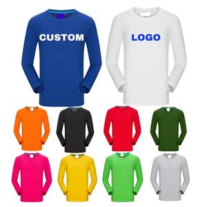 Camisetas cortas de manga larga personalizadas para mujer, camiseta de manga larga con cuello redondo personalizada, Top corto ajustado para mujer - Product Image 1