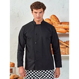 Veste de chef essentielle à manches longues, outils de cuisine, articles de cuisine - Product Image 4