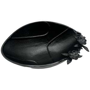 Feuille noire plat intérieur décoration de la maison accessoires bols en métal fruits présentoir repas accessoires de service bol décoratif - Product Image 6