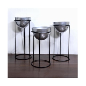 High Quality Oval Shape Galvanized Planter Tub with Rope Handle Decorative Flower <b>Pot</b> and Planter Galvanized Country garden - Product Image 5