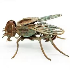 Películas de metal de hierro decorativas Fly Art al por mayor para el interior del hogar, sala de estar, foto, decoración de pared y estantería, uso de regalo de recuerdo - Product Image 5