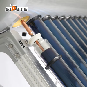 Chauffe-eau <span class=keywords><strong>solaire</strong></span> haute pression 0,9 MPa avec deux réservoirs internes, conception à <span class=keywords><strong>chauffage</strong></span> rapide pour raccordement à l'eau municipale, pour maisons et hôtels - Product Image 3