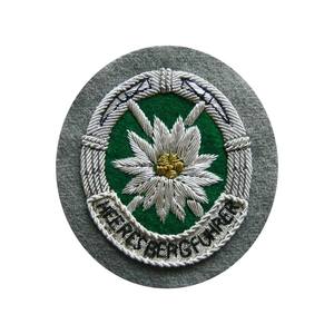 Embroidered Sew-On Fabric Sash Badge Eagle Custom Color Gold and Silver - Product Image 3