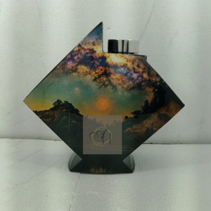 Aluminum Cremation Urn for Human Ashes | Handcrafted Memorial Funeral Urn | Custom Wholesale Supply - Product Image 3