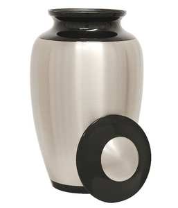 Urne funéraire personnalisée avec armoiries familiales, gravure professionnelle, en aluminium, pour cendres humaines, urnes pour adultes, hommes et femmes - Product Image 2