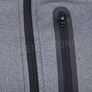 Sudaderas con capucha de lana de manga larga para hombre superventas, ropa de calle transpirable para invierno, verano, moda más cálida de talla grande, teñido liso - Product Image 3