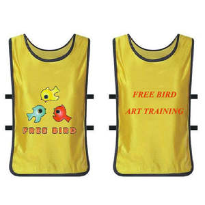 Bavoirs en maille de football respirants personnalisés Gilet d'entraînement Gilet de sport Bavoirs d'entraînement de football et de football bon marché - Product Image 4